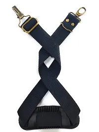Start Now Gun Belt, Hand-Made, Made up of Cotton, a Buckle Used for Easy Attachment and a Fully Rubberized Gripper for a Perfect Grip. (Navy Blue)-thumb2
