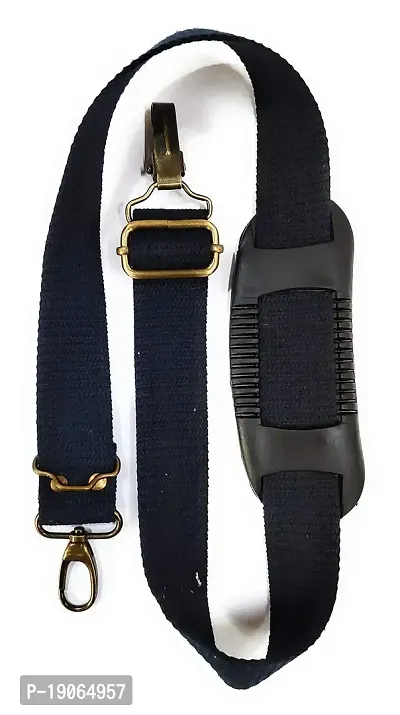 Start Now Gun Belt, Hand-Made, Made up of Cotton, a Buckle Used for Easy Attachment and a Fully Rubberized Gripper for a Perfect Grip. (Navy Blue)-thumb0
