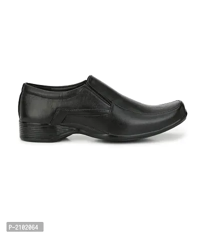 Black Synthetic Formal Shoes for Men-thumb2