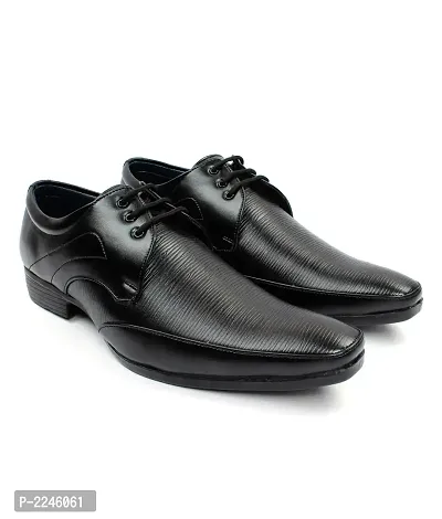 Black Lace -Up Formal Shoes-thumb2