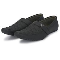 Black Solid Casual Party Wear Shoes For Men's-thumb1