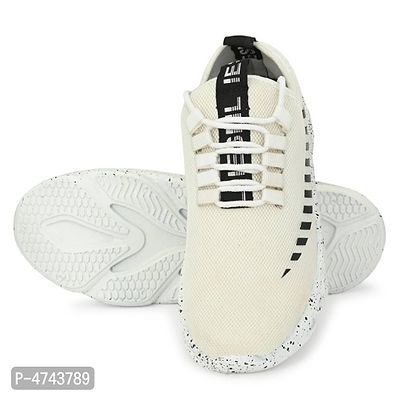 White Running Sport Shoes for Men's-thumb5