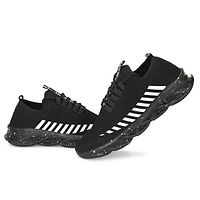 Black Running Sport Shoes For Men's-thumb2