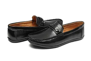 Classy Solid Loafers for Men-thumb2