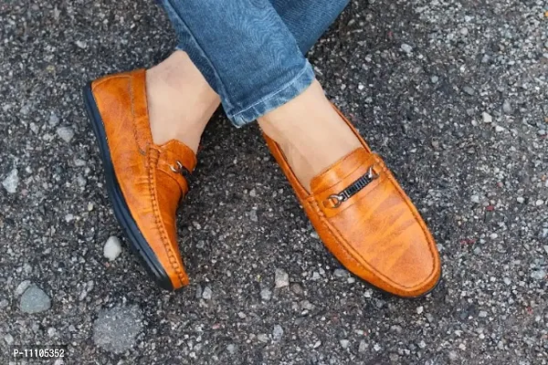 Classy Solid Loafers for Men