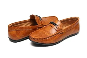 Classy Solid Loafers for Men-thumb3