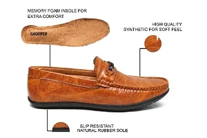 Classy Solid Loafers for Men-thumb3