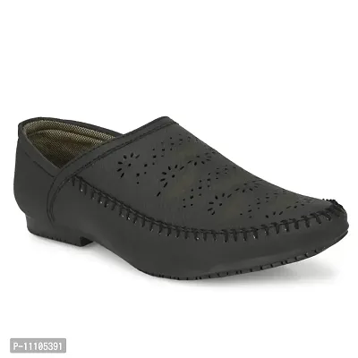 Classy Solid Loafers for Men-thumb0
