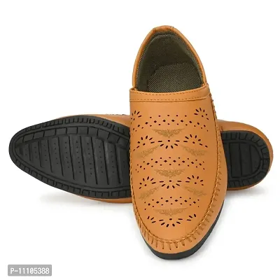 Classy Solid Loafers for Men-thumb4