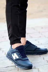 Classy Solid Sneakers for Men-thumb1