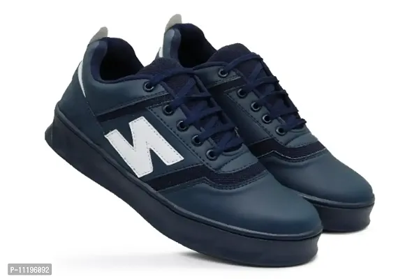 Classy Solid Sneakers for Men-thumb3