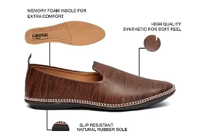 Brown Driving Loafer Shoes For Mens-thumb2