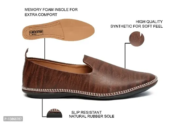 Brown Driving Loafer Shoes For Mens-thumb3