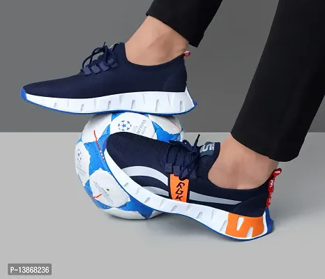 Blue  Stylish Running Sport Shoes For Men's