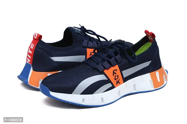 Blue  Stylish Running Sport Shoes For Men's-thumb4