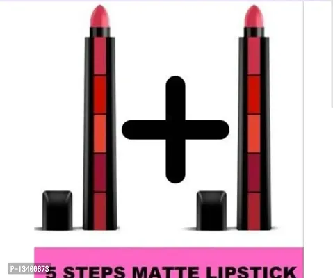 5 in 1 lipstick (1+1) Combo