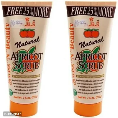 Apricot scrub Pack Of 2 For Beautiful Face