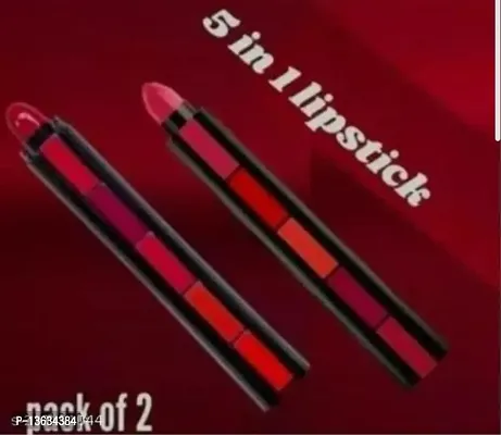 5 in 1 lipstick Combo Of Two