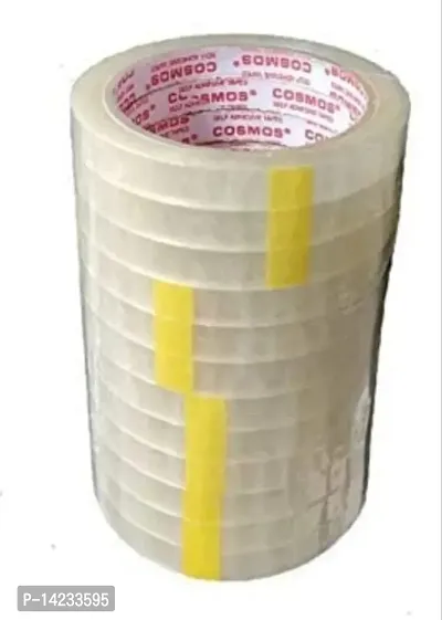 Plastic Tape 0.5 Inch Pack Of 12