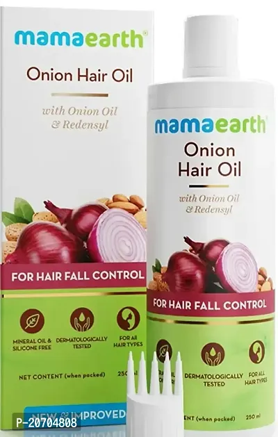 mama earth onion hair oil pack of 1-thumb2