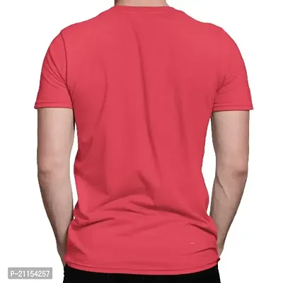 ZZZ SportsMens Cotton Round Neck T-Shirt Raspberry 4XL-thumb0