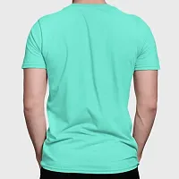 ZZZ Mens Cotton Round Neck T-Shirt Sea Green 5XL-thumb2