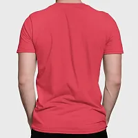 ZZZ SportsMens Cotton Round Neck T-Shirt Raspberry 4XL-thumb1