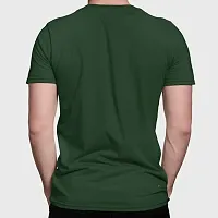 ZZZ SportsMens Cotton Round Neck T-Shirt Bottle Green 2XL-thumb2