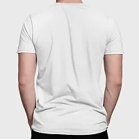 ZZZ Mens Cotton Round Neck T-Shirt White 3XL-thumb2