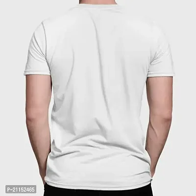 ZZZ Mens Cotton Round Neck T-Shirt White 3XL-thumb3