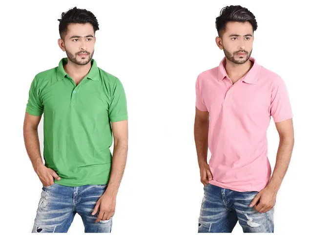 Reliable Blend Polos For Men Pack Of 2