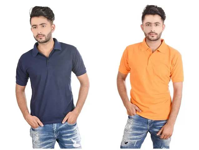 Reliable Blend Polos For Men Pack Of 2