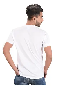 Stylish Men Polyester Round Neck T-Shirt-thumb3