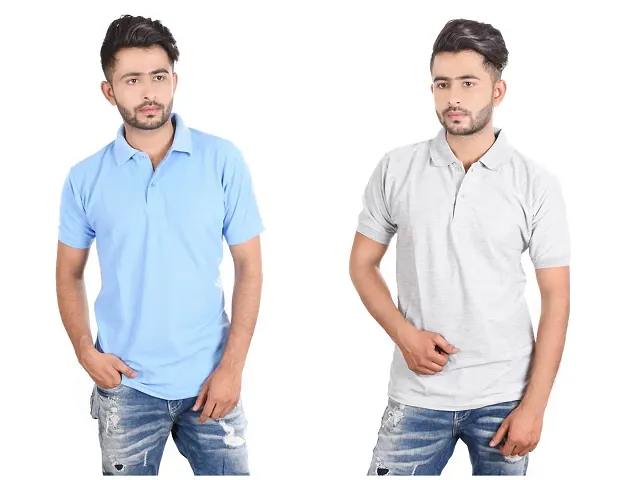 Reliable Blend Polos For Men Pack Of 2