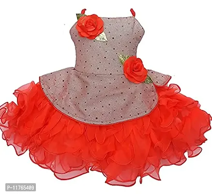 Misti Collection Ethic Festive Designer Dress Silk Cotton Frocks for Baby Girls-thumb2