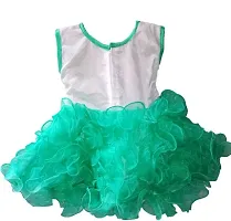 Paras Pooja Garments Best Designer Baby Doll Frock Dress Daily casualuse 6-12 Months Baby Birthday Girl Gift Item (Green, 1-2 Years)-thumb1