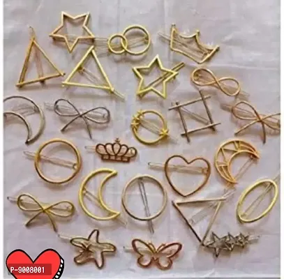 Hair Clips Pack Of 12