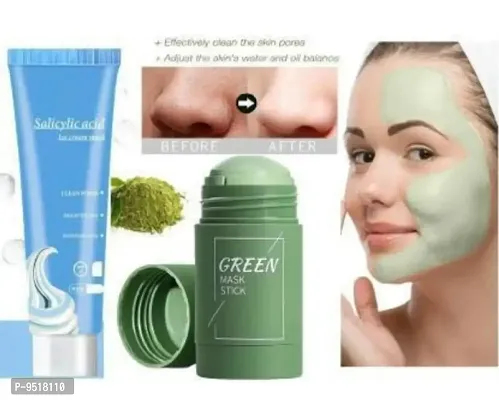 Green Mask  Ice-Cream Mask Pack Of 2