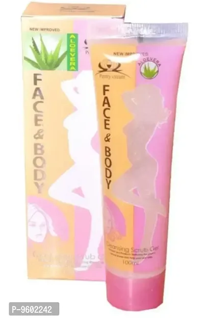 Face  Body Scrub Gel For Girls-thumb0