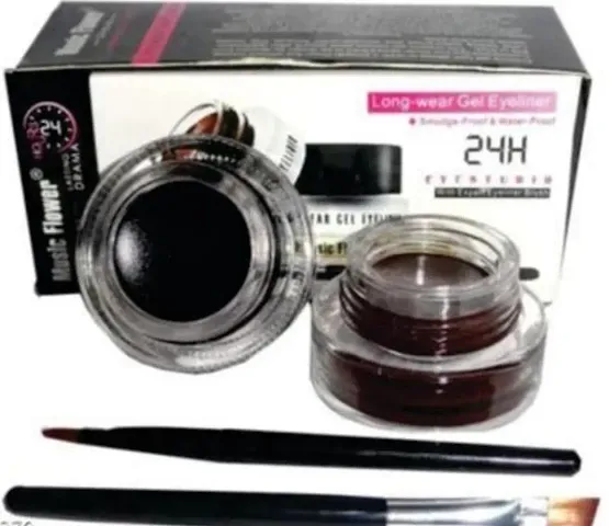 Top Quality Gel Eyeliner With Makeup Essential Combo