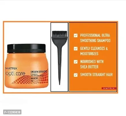 Opti care smooth straight hair spa and hair coloring brush
