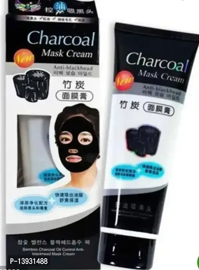 Charcoal Mask Cream Pack-thumb0