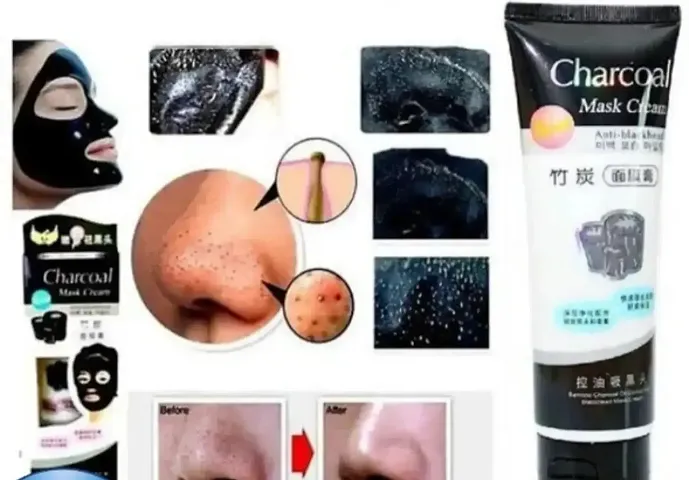 Wiffy Charcoal Deep Cleansing Blackhead Remover, Peel Off Mask??(130 g)