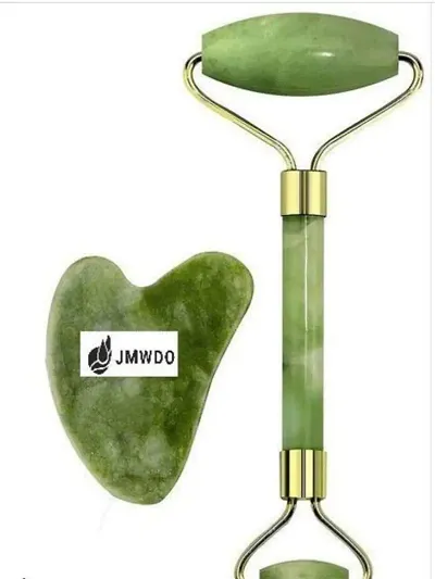 Best Selling Jade Stone Gua Sha Roller And Hot Water Heating Bag