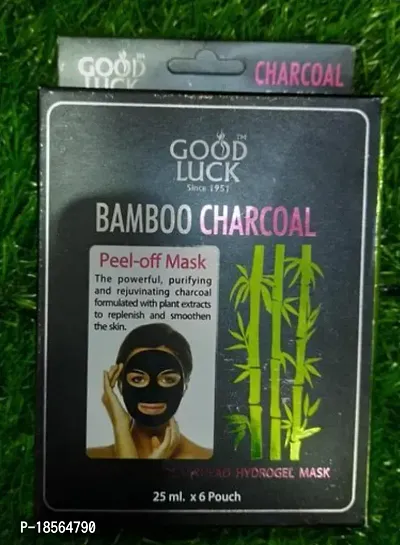 Bamboo Charcoal Pouch Of 6