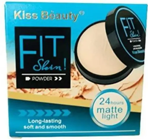 KissBeauty FIT Skin Long Lasting Matte Powder Compact