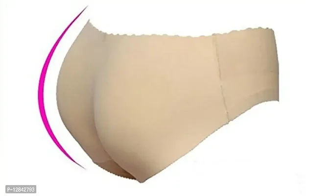 JMT Wear Women's Butt Lifter Low Waist Panties! Seamless Padded Butt Hip Enhancer Shaper Panties!! Made Polyurethane Outer Covering!!-thumb2