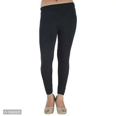 Buy JMT Wear Women Woolen Warm Leggings with Thick Fur Lined (Navy, 28) at