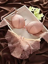 JMT Wear Women's Sexy Bra Panty Set -Ladies lace Underwire Bra  Everyday Bras-thumb4