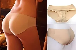 JMT Wear Women's Butt Lifter Low Waist Panties! Seamless Padded Butt Hip Enhancer Shaper Panties!! Made Polyurethane Outer Covering!!-thumb3